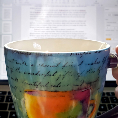 One hot cup of editing