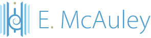 E. McAuley logo